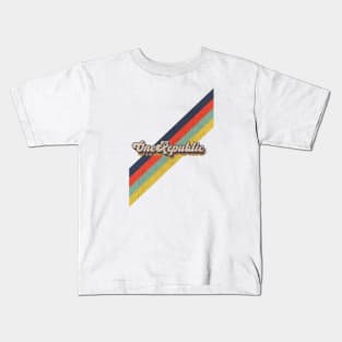 retro vintage color OneRepublic Kids T-Shirt